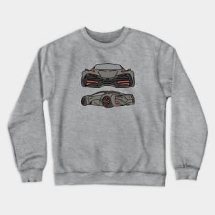 super power car Crewneck Sweatshirt